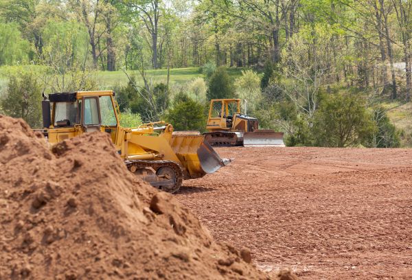 Bulldozer Land Clearing in Pottstown